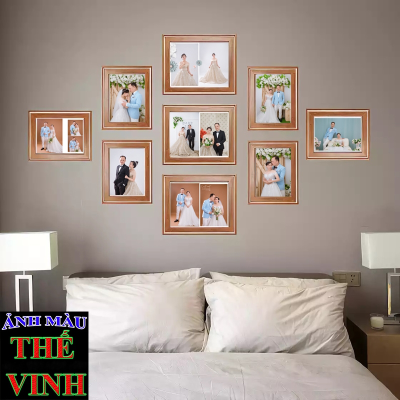 In ảnh 6x9 khổ dán tường, bỏ ví, để điện thoại bằng máy LAB bền màu trên 50 năm - Ảnh Màu Thế Vinh