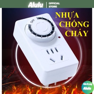 Ổ cắm hẹn giờ đếm ngược hẹn giờ tắt chống set tích hợp 2 tính năng an toàn 10A 2500W tiện dụng