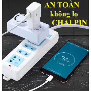 Ổ cắm hẹn giờ đếm ngược hẹn giờ tắt chống set tích hợp 2 tính năng an toàn 10A 2500W tiện dụng