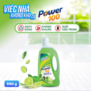 Nước lau sàn POWER100 Tinh dầu Chanh Sả