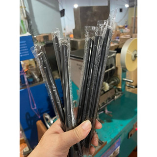 [1 BỊCH] ống hút phi 6, phi 8, phi 12 trắng  bọc