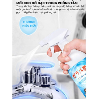 Tẩy Cặn Canxi Nhà Tắm Làm Sạch Vòi Sen Inox, Vách Kính, Bồn Sứ, Gạch Men An Toàn Hiệu Quả Cao Không Ăn Mòn 500ML