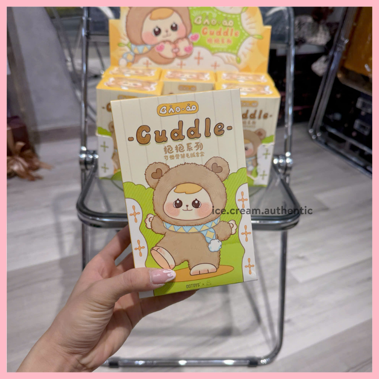 [Hỏa tốc] Blind Box hộp mù Bao-ao V1 móc khóa gấu bông dễ thương chính hãng có checkcard