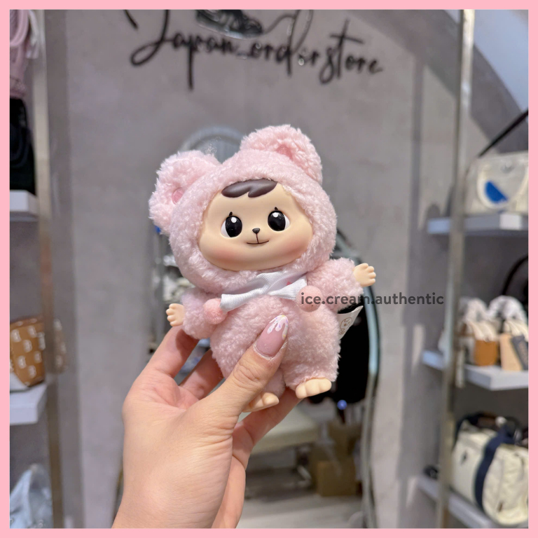 [Hỏa tốc] Fullset 6 Blind Box hộp mù Bao-ao V1 móc khóa gấu bông dễ thương chính hãng