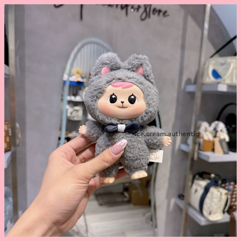 [Hỏa tốc] Fullset 6 Blind Box hộp mù Bao-ao V1 móc khóa gấu bông dễ thương chính hãng