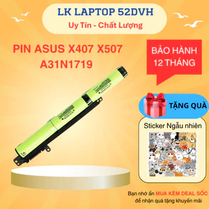 Pin Laptop ASUS A31N1719 R507UF X407UA X407UB X407UF X507MA A407U A31N1719 33Wh X407 X407M X407U X507 X507 X507M X507U