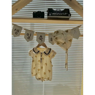 Bodysuit Gấu Dễ Thương cho bé-unisex
