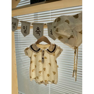 Bodysuit Gấu Dễ Thương cho bé-unisex