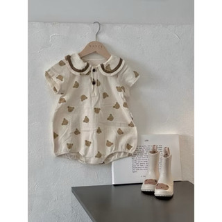 Bodysuit Gấu Dễ Thương cho bé-unisex