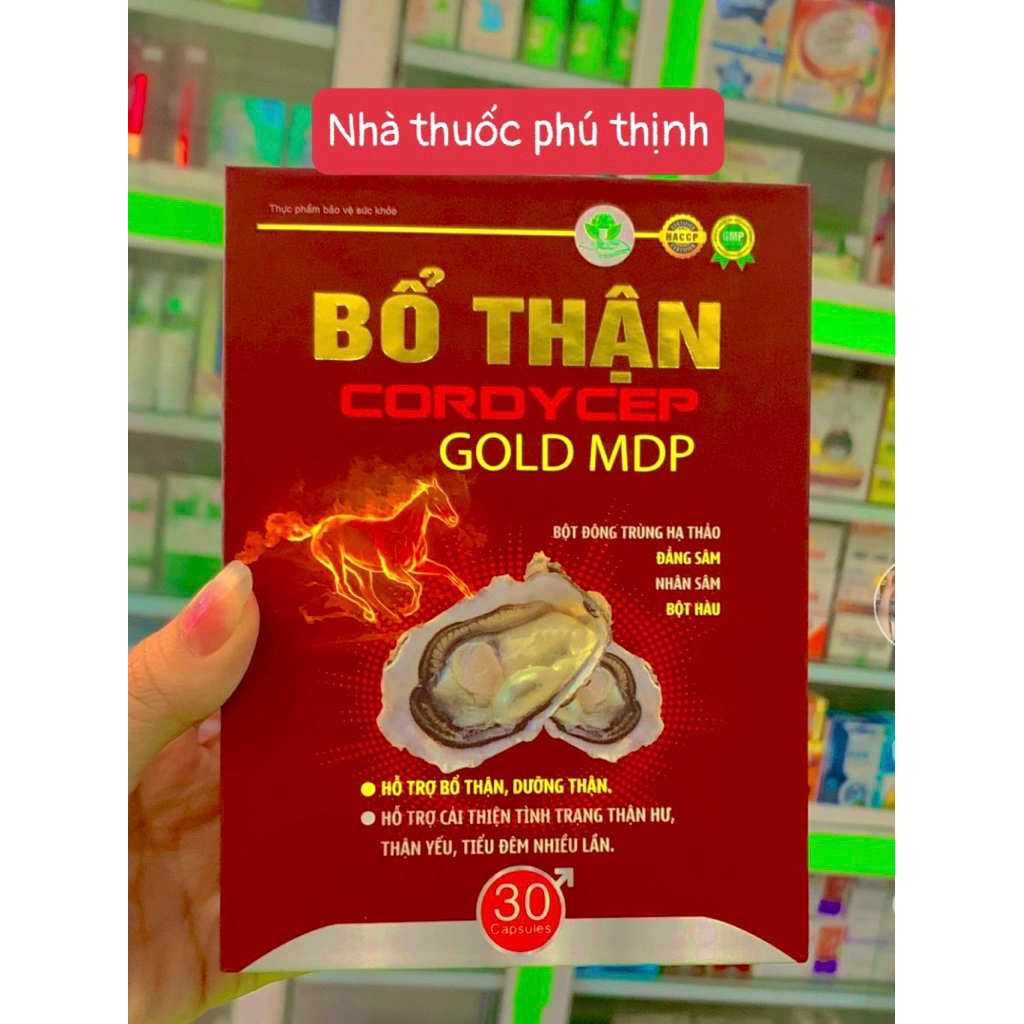 ✅[Chính Hãng] Bổ thận cordycep gold MDP (hàng chuẩn, date mới)