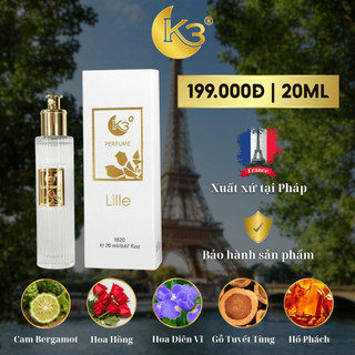 Nước Hoa Nữ Lille 20ML - K3 Perfume