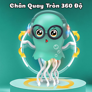 Đồ Chơi Chú Sứa Nhảy Múa JELLYFISH Dance – Có Âm Thanh, Ánh Sáng Vui Nhộn, Giúp Bé Vui Chơi Phát Triển