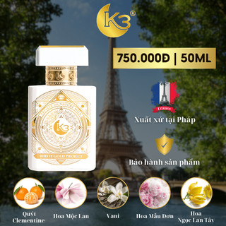 Nước Hoa Nữ White Gold Project 50ML - K3 Perfume