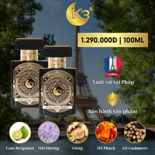 Combo 2 Chai Nước Hoa Nam Black Gold 100ML - K3 Perfume
