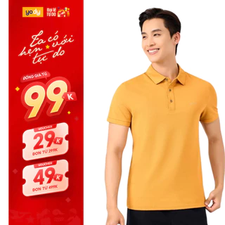 Áo Polo Nam YODY– Vải Cotton Mắt Chim Co Giãn – Thoáng Mát, Chống Nhăn – Áo Thun Có Cổ Nam Thời Trang APM7459