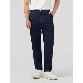 Quần jeans nam baggy raw denim YODY co giãn nhẹ thấm hút tốt MCJE25A146