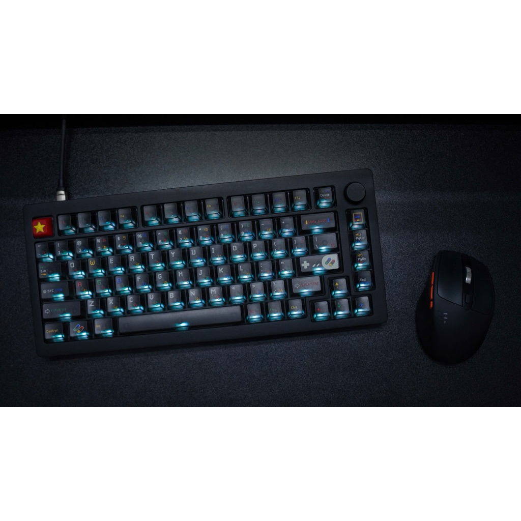 Keycap Aifei SFC – Bộ keycap sương mờ chất liệu ABS  | Xuyên led | Profile Cherry | Keyboard Studio | BigBuy360 - bigbuy360.vn
