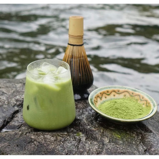 (Kol, Kol) Bột Matcha MIK ORGANIC gói 100g, nguyên chất, pha chế đồ uống, làm bánh,matcha latte, matcha whisk
