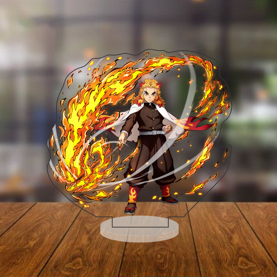 Mô hình standee Anime Demon Slayer Kimetsu no Yaiba Acrylic Stand Kamado Tanjirou trang trí để bàn học 12CM