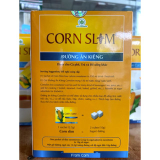 Đường bắp ăn kiêng - Dành cho người tiểu đường, người ăn kiêng (Hộp 50 gói) - Mẫu ngẫu nhiên