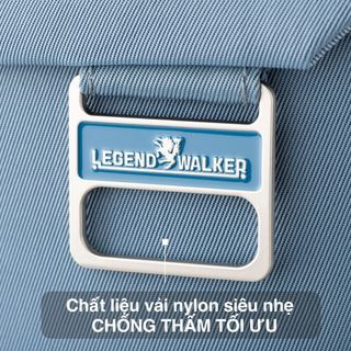 Vali Vải MIAvn Legend Walker 4053 - Size 16/21 inch, Vải Nylon Siêu Bền Chống Thấm, Bánh Xe Tháo Rời, Cổng Sạc USB