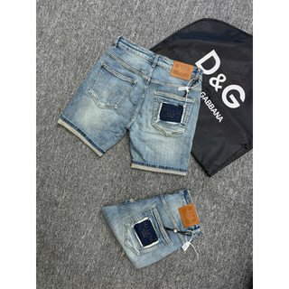 Quần Short Jean Nam 2 màu Xanh Nhạt và đậm Rách Gối – Chất Denim Cao Cấp, Form Regular Fit Cá Tính