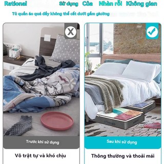 1 Cái Giường Dung Tích Lớn Dưới Túi Bảo Quản, Giường Nhẹ Dưới Hộp Bảo Quản, Quần Áo, Chăn, Chăn, Chăn Ga Gối