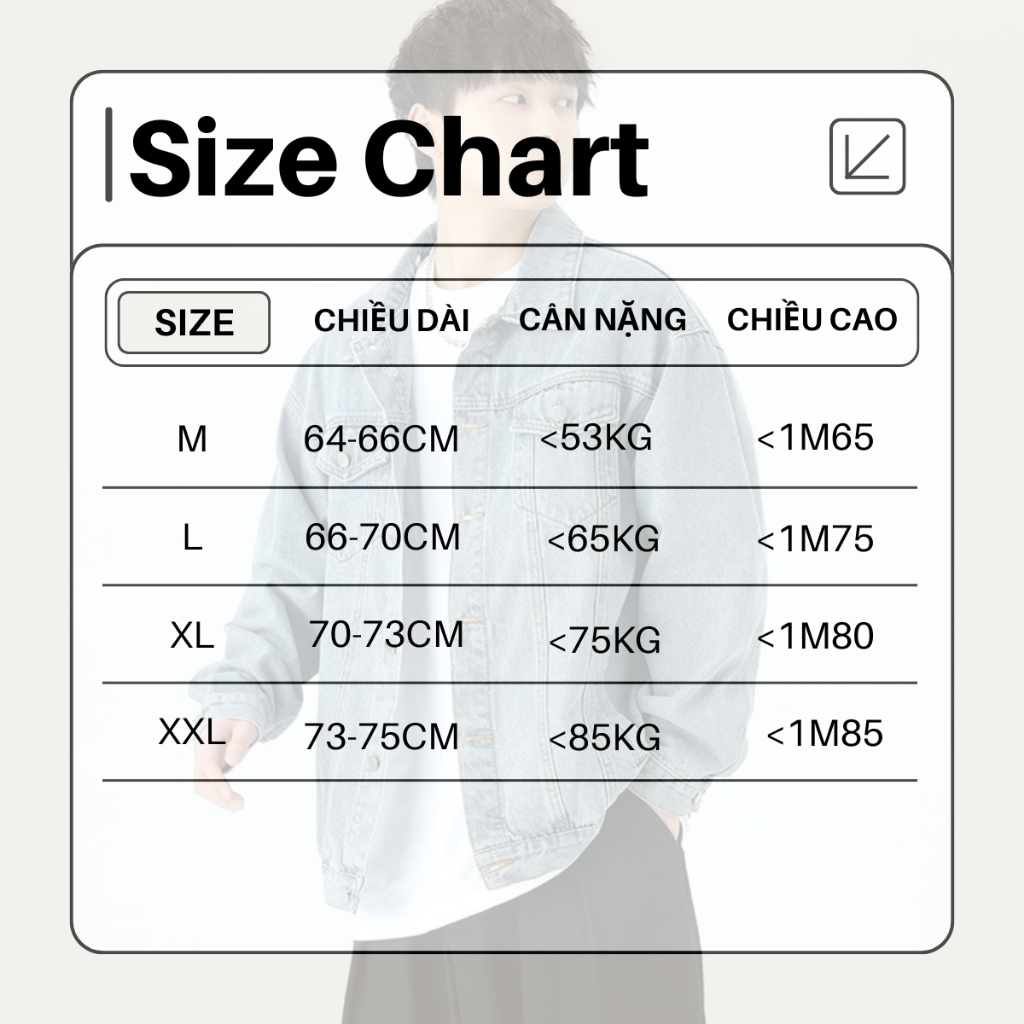 Áo Khoác jean nam trơn cúc cài Unisex nam nữ Form Rộng FABUMAN,áo khoác bò dáng suông phong cách trẻ trung màu xanh đen