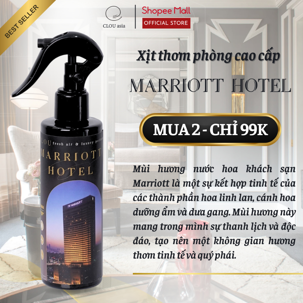 Nước Hoa Xịt Phòng Clou - Hình ảnh thực tế