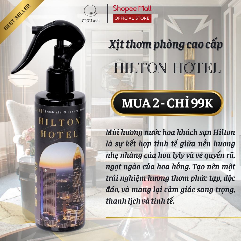 Nước Hoa Xịt Phòng - Hình ảnh thực tế