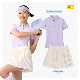 Áo polo nữ airycool YODY co giãn thiết kế thể thao cao cấp thoải mái WAPO25S027
