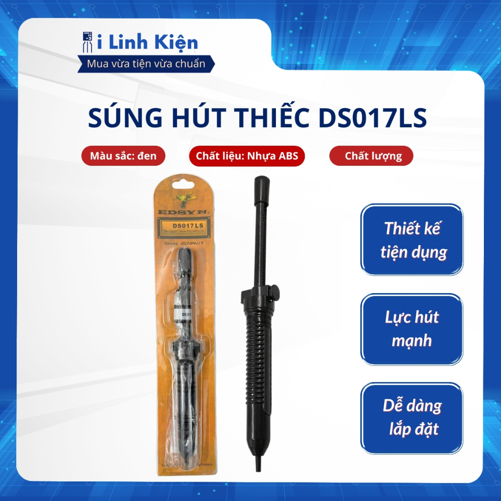 Súng hút thiếc DS017LS loại to chất lượng cao ilinhkien | Shopee Việt Nam