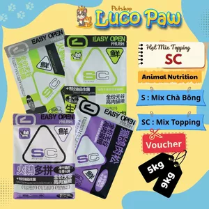 Hạt Mèo SC ( 5kg - 9kg ) Aninal Nutrition không dộn ngũ cốc siêu topping, Protein hỗ trợ tiêu hóa
