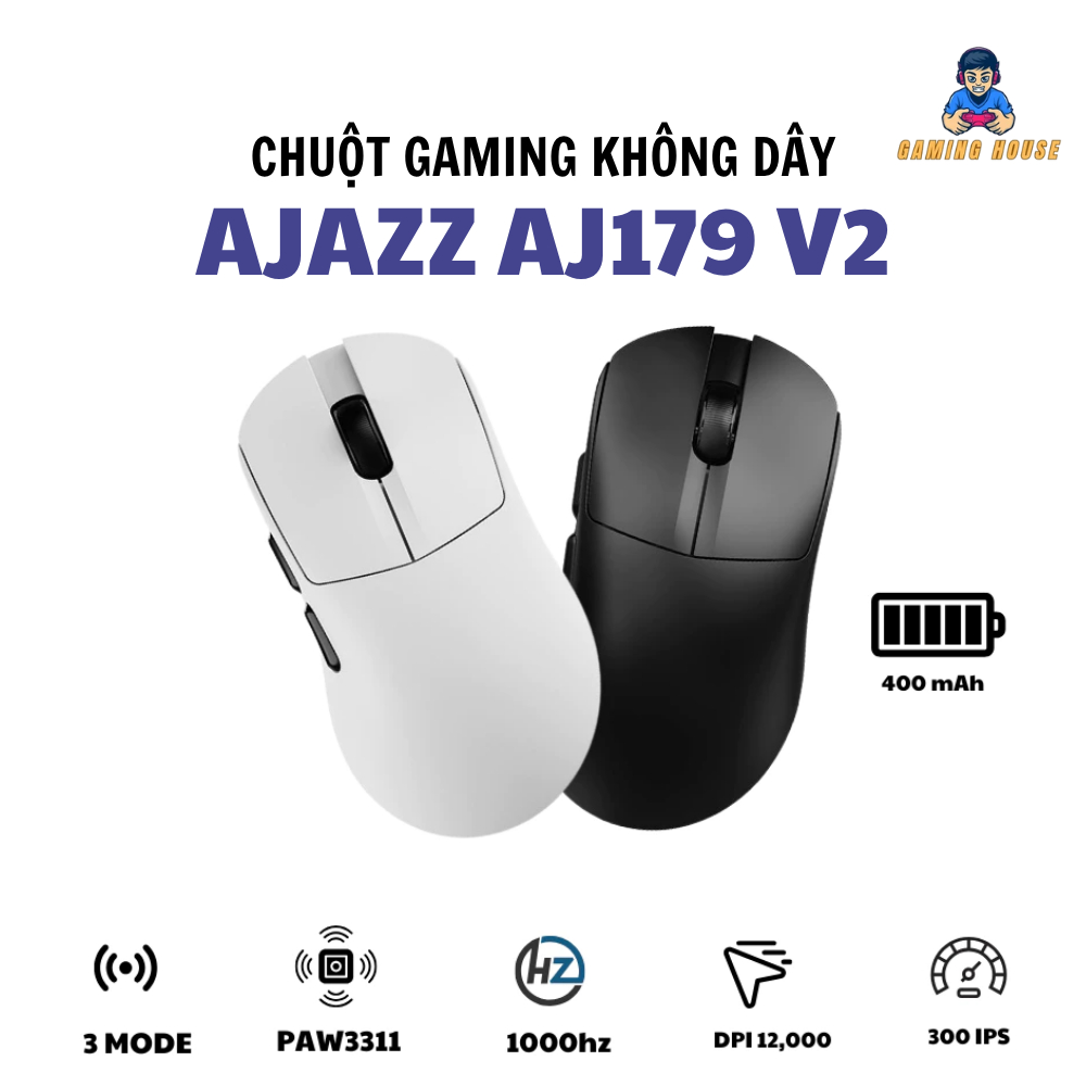 Chuột gaming AJAZZ AJ179 V2 MAX