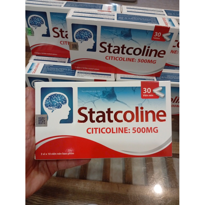 Viên uống bổ não Statcoline citicoline 500mg