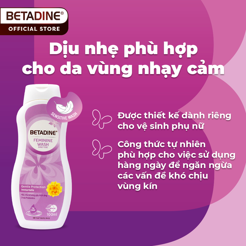 Thiết kế của Dung Dịch Vệ Sinh Betadine Cao Cấp