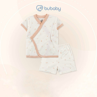 BuBaby Bộ cộc tay cài chéo Bambus Signature BBB130800