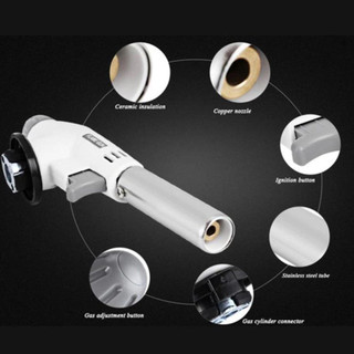 Đầu Khò Gas Mini Tự Động Đánh Lửa - Khò Ga Chuyên Dụng Giá Rẻ- Núm Điều Chỉnh Nhiệt Độ Tiện Lợi