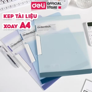 File Kẹp Tài Liệu Xoay File Trong Suốt Kẹp Tài Liệu Giấy Tờ Bài Kiểm Tra Học Sinh Văn Phòng