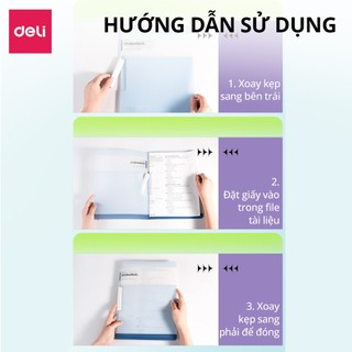 File Kẹp Tài Liệu Xoay File Trong Suốt Kẹp Tài Liệu Giấy Tờ Bài Kiểm Tra Học Sinh Văn Phòng