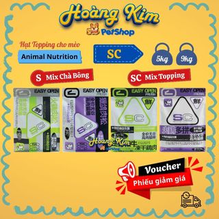 Hạt Mèo SC ( 5kg - 9kg )  Aninal Nutrition không dộn ngũ cốc siêu topping, Protein hỗ trợ tiêu hóa