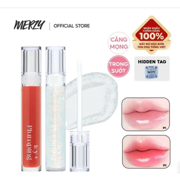 [CHÍNH HÃNG 100%] SON BÓNG MERZY ICY PLUMPING LIP GLOSS