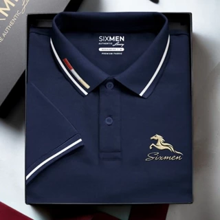 Áo polo nam cao cấp MÃ ĐÁO THÀNH CÔNG [Tặng Hộp Gói Quà] Vải cá sấu FeelMax thoáng mát - SIXMEN