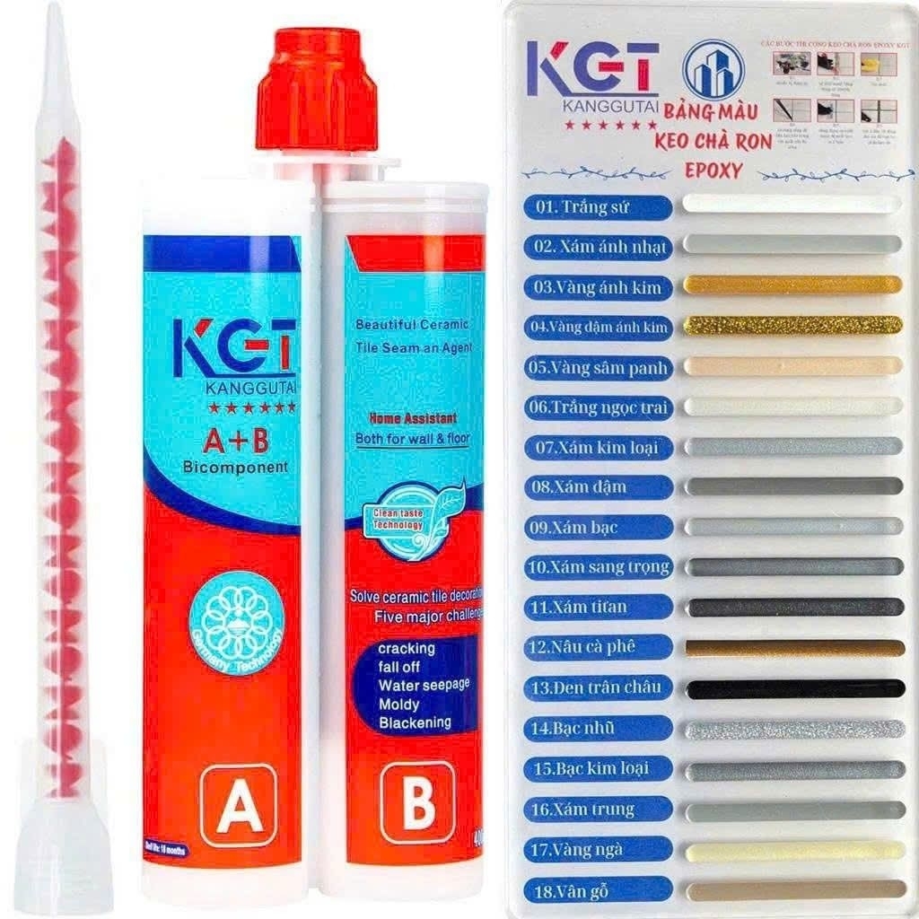 keo chít ron gạch Epoxy 2 thành phần. keo chà ron gạch Epoxy | Shopee ...