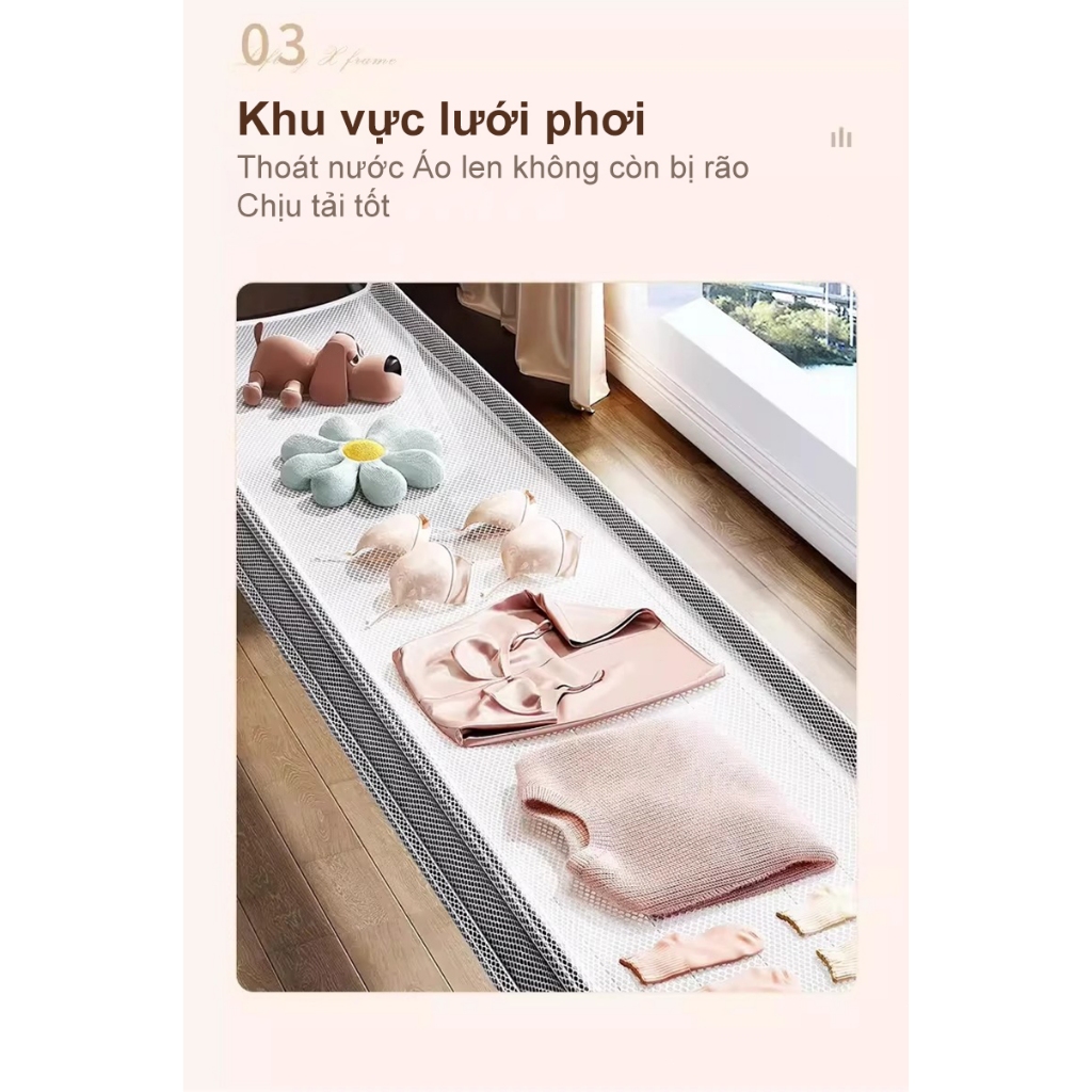 𝐎𝐥𝐢𝐟𝐞 Giàn Phơi Thông Minh Có Thể Điều Chỉnh Giàn Phơi Quần Áo Có Gấp Gọ Kệ Treo Quần Áo Cao Cấp Hợp Kim Nhôm