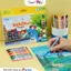 Bút sáp màu SMARTKIDS Dino In Europe 12/18/24 màu tô (CR22/ CR23/ CR24)