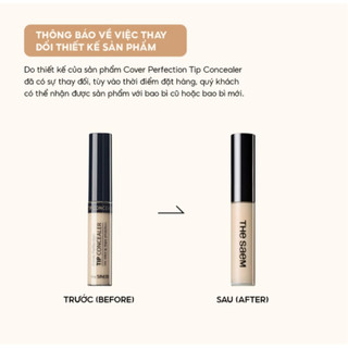 Kem Che Khuyết Điểm The Saem Cover Perfection Tip Concealer (6.5g)