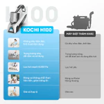 Máy Giặt Hút Vết Bẩn KOCHI H100 - Không Dây - 8000Pa - Làm Sạch Thảm, Nệm, Sofa  - Sạc Type-C - - Pin 2000 MAH — ảnh 2