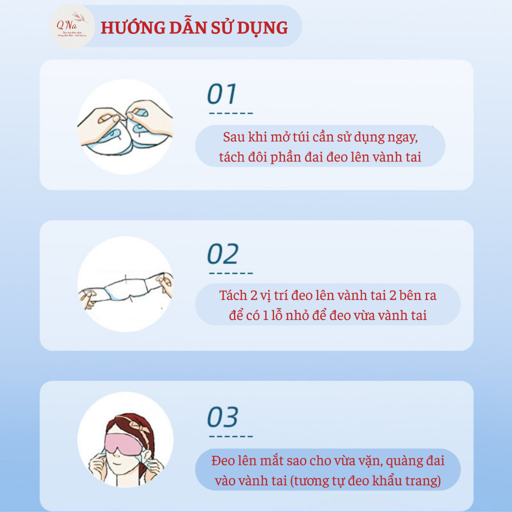 Combo 10 mặt nạ mắt Vitamin E Việt Quất, làm dịu mắt mỏi, dưỡng mắt mờ, cải thiện tình trạng cận thị, giúp ngủ ngon
