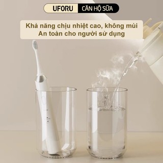 Kệ Để Bàn Chải Đánh Răng Kèm Bộ Nhả Kem [TẶNG CỐC] Chính Hãng UFORU Chất Liệu Nhựa PET Cao Cấp - UFM193